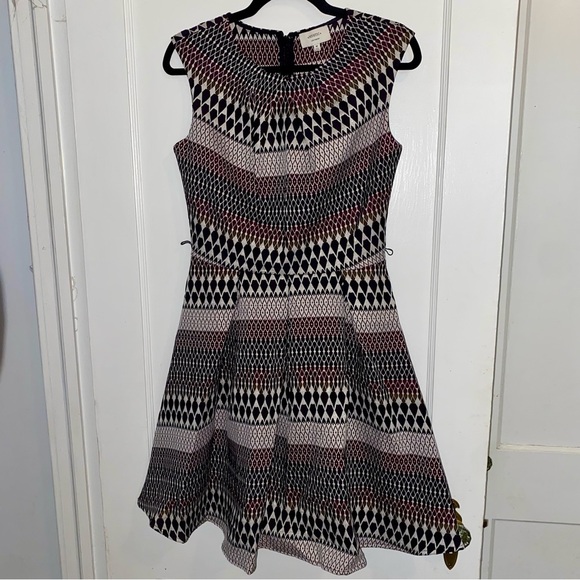 Mystic LA Women’s Sleeveless Midi Dress, Purple Textured Pattern, Size M - Picture 2 of 9